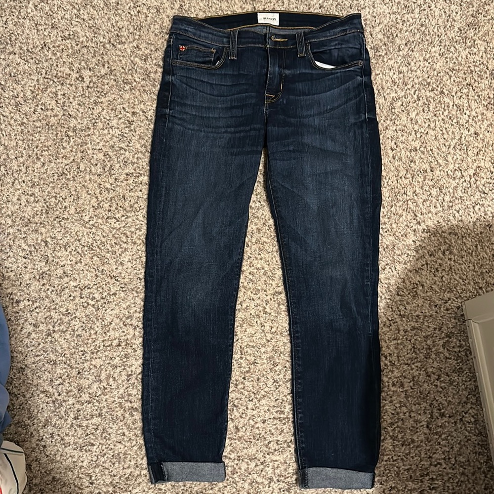 Hudson Jeans Harkin crop skinny cuff size 26